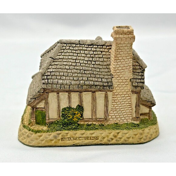 VINTAGE David Winter Cottages- The Bull & Bush- December British Traditions 1989 - Picture 3 of 9